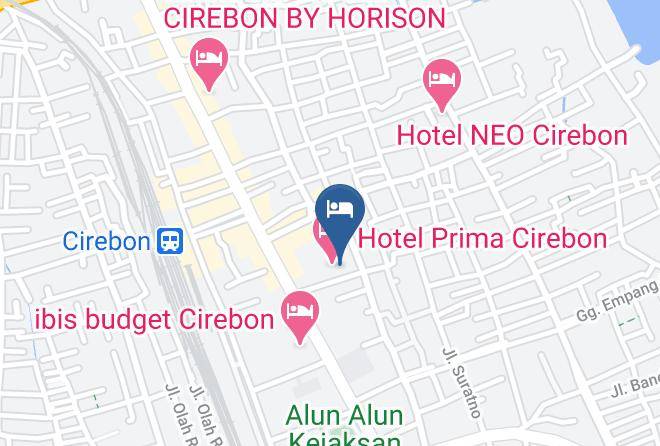 Cirebon Regency - Airy Balai Kota Siliwangi 107 Cirebon Maps