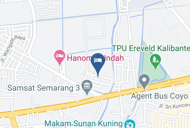 Kota Semarang - Airy Bandara Ahmad Yani Hanoman Tujuh 26 Semarang Maps