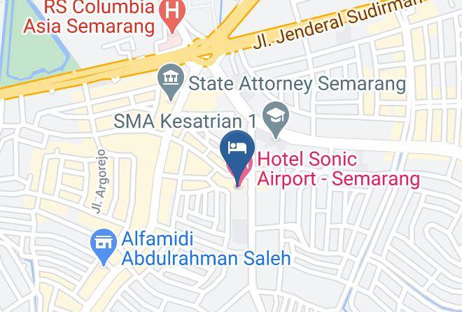 Kota Semarang - Airy Hotel Kalibanteng Semarang Maps