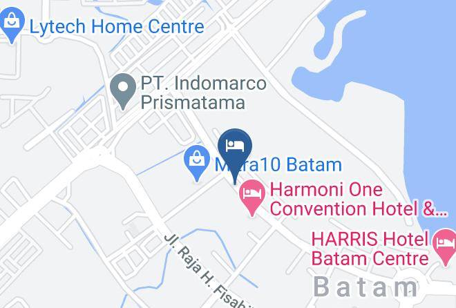 Batam - Airy Batam Centre Engku Putri 1 Maps