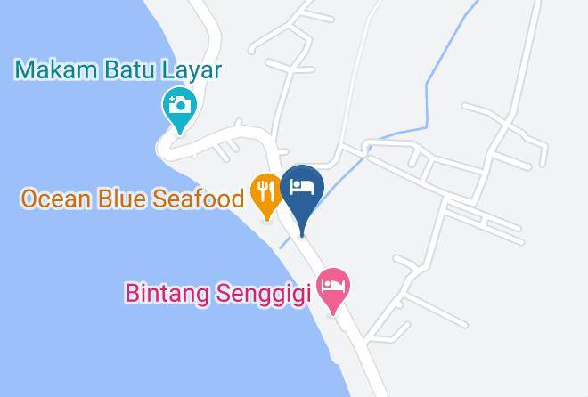 West Lombok Regency - Airy Batu Layar Raya Senggigi 2 Lombok Maps