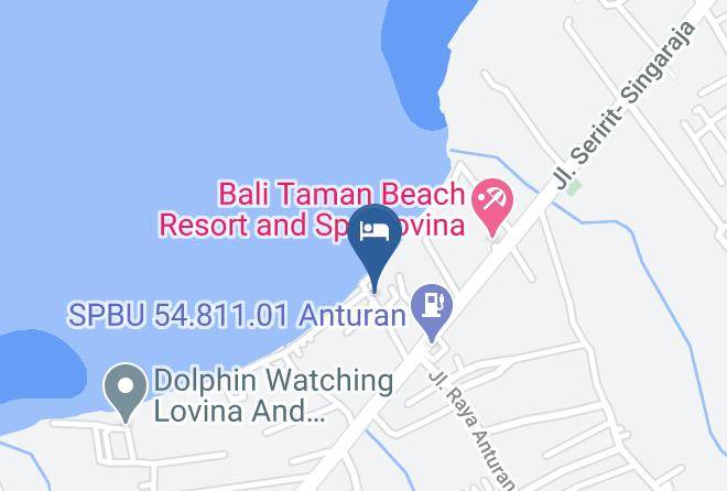 Buleleng Regency - Airy Buleleng Lovina Kubu Gembong 2 Singaraja Bali Maps
