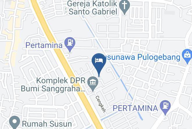 Jakarta Timur - Airy Cakung Pulogebang Sentra Timur Jakarta Maps