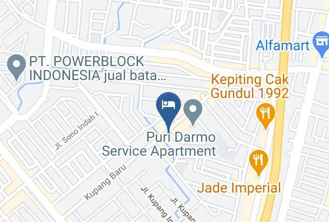 Kota Surabaya - Airy Care+ Kupang Baru 19 Surabaya Maps
