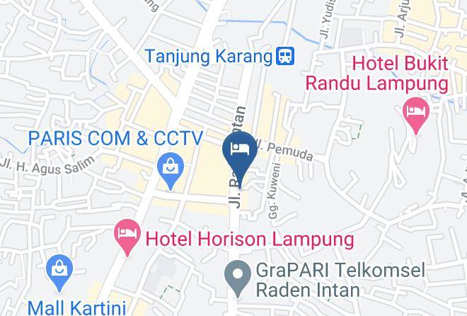 Airy Care+ Raden Intan Bandar Lampung Map