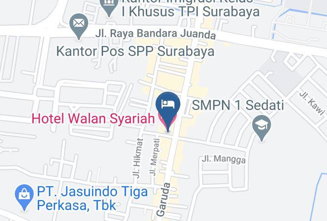 Sidoarjo Regency - Airy Care+ Syariah Bandara Juanda Sidoarjo Maps