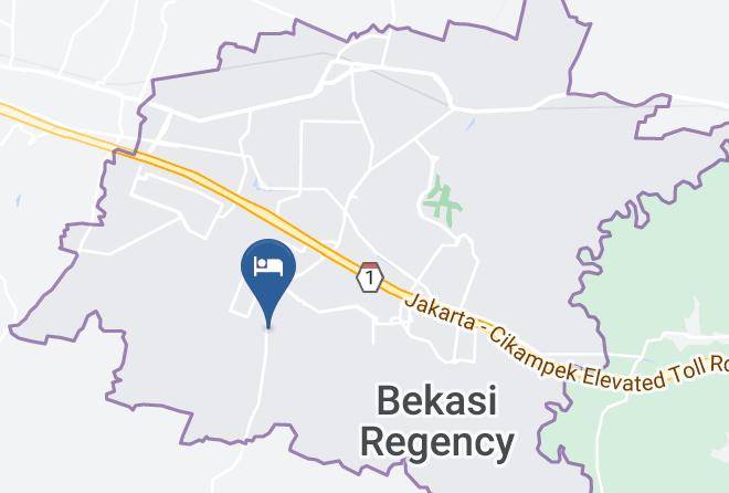 Bekasi Regency - Airy Cikarang Cibarusah Raya Ruko Cbc Bekasi Maps