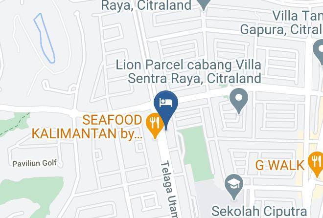 Kota Surabaya - Airy Citraland International Surabaya Maps