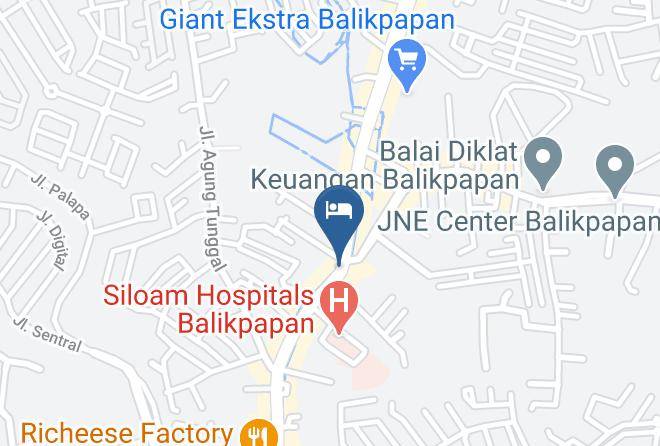 Balikpapan - Airy Damai Mt Haryono 31 Balikpapan Maps