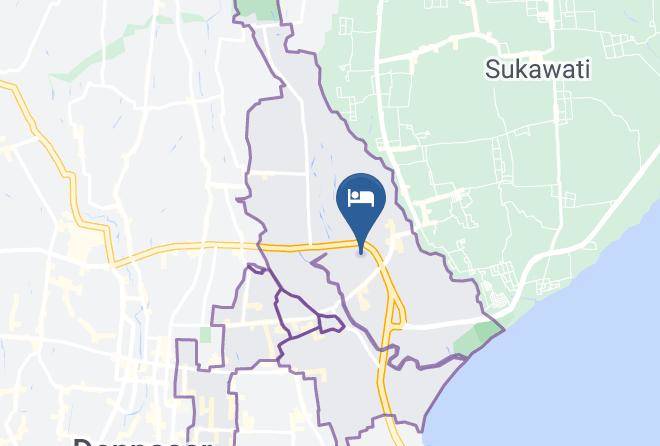 Denpasar - Airy Denpasar Timur Sekar Tanjung Lima Bali Maps