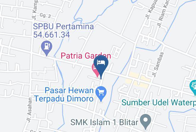 Kota Blitar - Airy Dimoro Batanghari Blitar Maps