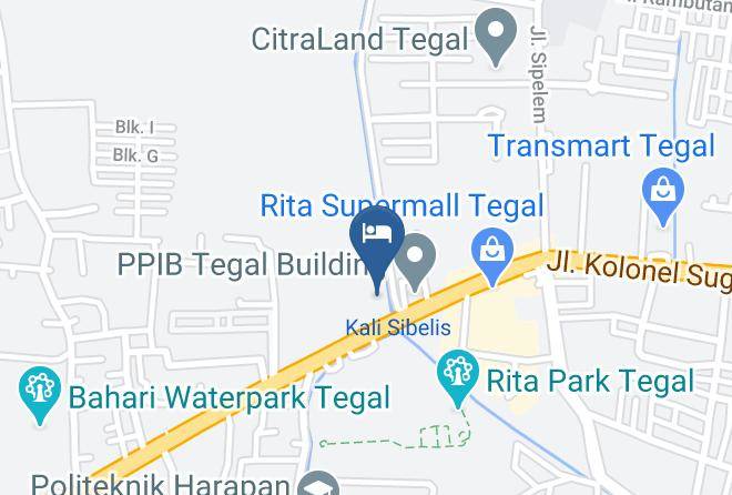 Kota Tegal - Airy Doktor Wahidin Sudirohusodo 2 Tegal Maps