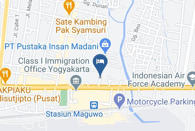 Sleman - Airy Eco Bandara Adisutjipto Kenanga 3a Yogyakarta Maps