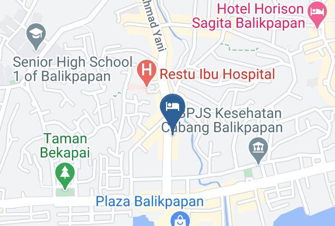 Balikpapan - Airy Eco Gunungsari Ilir Ahmad Yani 34 Balikpapan Maps