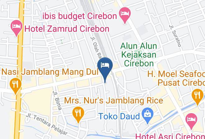 Cirebon Regency - Airy Eco Kejaksaan Cangkring 7 Cirebon Maps