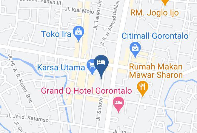 Kota Gorontalo - Airy Eco Kota Selatan Pertiwi 59 Gorontalo Maps