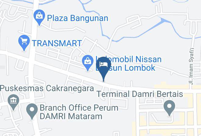 Kota Mataram - Airy Eco Mataram Sandubaya 67 Lombok Maps