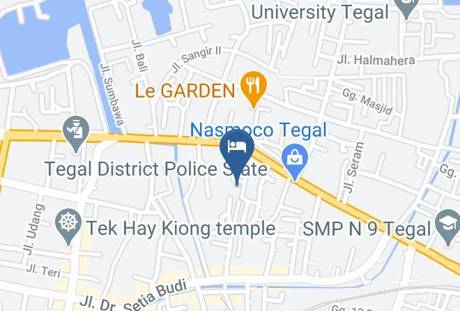Kota Tegal - Airy Eco Mintaragen Nirmala Square Tegal Maps