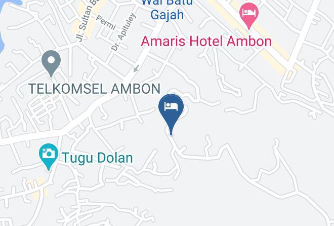 Ambon - Airy Eco Nusaniwe Latuharhary Ambon Maps