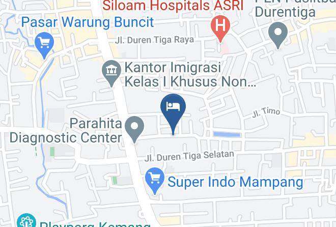 Jakarta Selatan - Airy Eco Pancoran Duren Tiga Barat Enam 30 Jakarta Maps