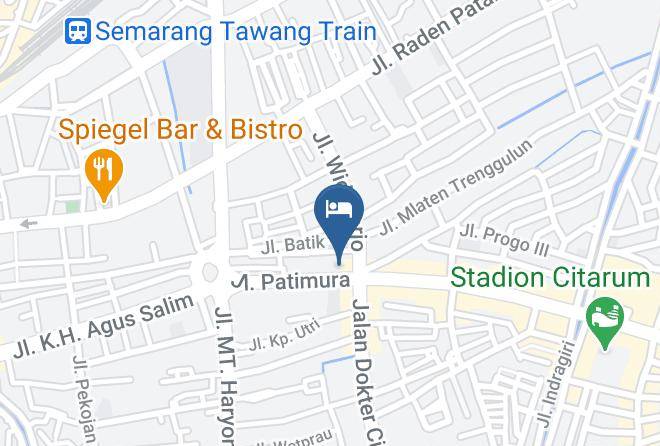 Kota Semarang - Airy Eco Pattimura 20 Semarang Maps