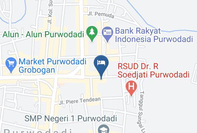 Grobogan Regency - Airy Eco S Parman 32 Purwodadi Maps