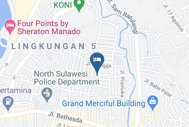 Kota Manado - Airy Eco Sario Sesawi 42 Manado Maps