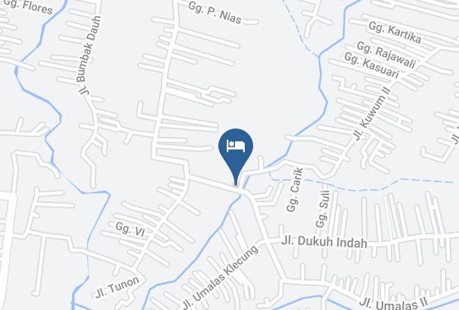 Badung Regency - Airy Eco Seminyak Kerobokan Umalas Dua 106 Bali Maps