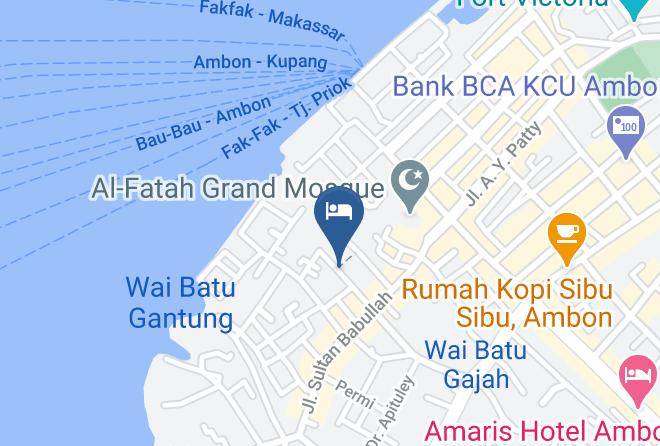 Ambon - Airy Eco Silale Hative Ambon Maps