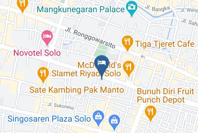 Surakarta - Airy Eco Slamet Riyadi 173 Solo Maps