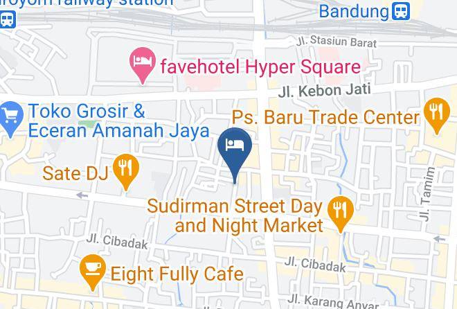 Bandung - Airy Eco Sudirman Sasmitapura 15 Bandung Maps