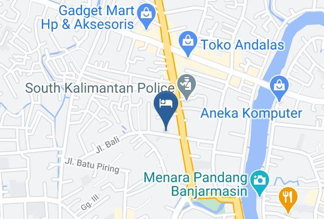 Banjarmasin - Airy Eco Syariah Antasan Besar Pulau Laut 107 Banjarmasin Maps