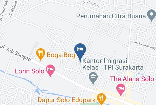 Sukoharjo Regency - Airy Eco Syariah Blulukan Dua Solo Maps
