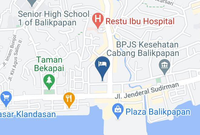Balikpapan - Airy Eco Syariah Gajah Mada 76 Balikpapan Maps