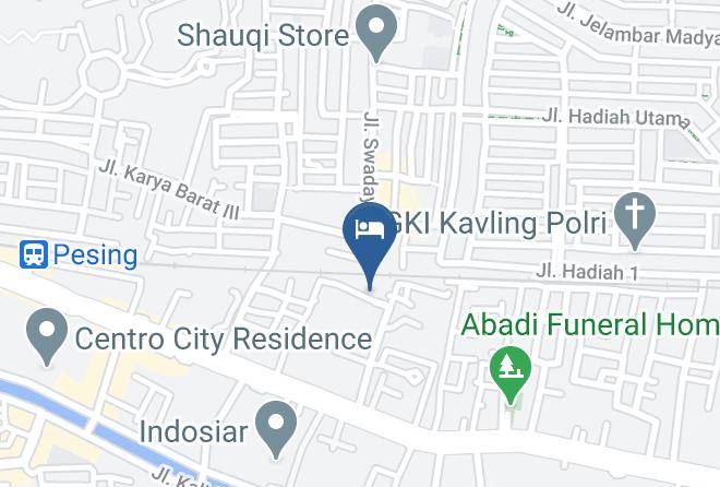 West Jakarta - Airy Eco Syariah Grogol Sosial 18 Jakarta Maps