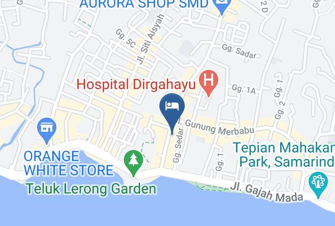 Samarinda - Airy Eco Syariah Gunung Cermai 11 Samarinda Maps