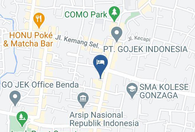 Jakarta Selatan - Airy Eco Syariah Kemang Ampera Raya 15 Jakarta Maps