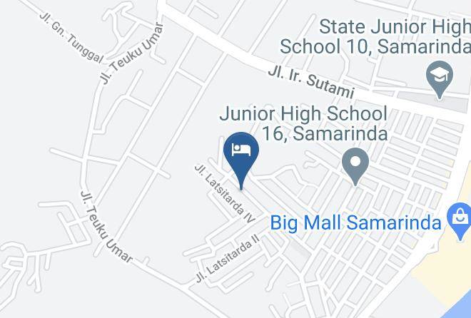 Samarinda - Airy Eco Syariah Latsitarda Satu 275 Samarinda Maps