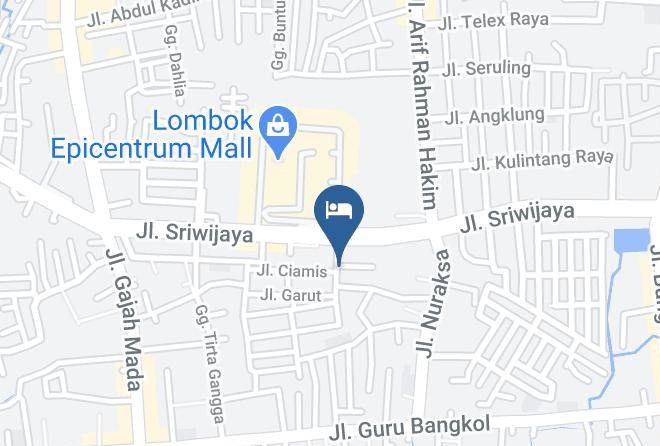 Kota Mataram - Airy Eco Syariah Mataram Bandung A21 Lombok Maps
