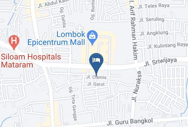 Kota Mataram - Airy Eco Syariah Mataram Ciamis B12 Lombok Maps