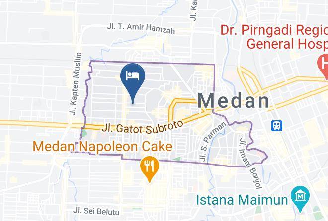 Kota Medan - Airy Eco Syariah Medan Petisah Ayahanda Ceret 11c Maps