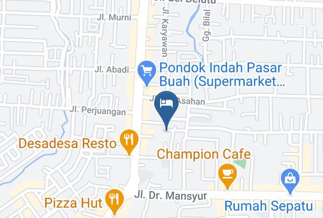 Kota Medan - Airy Eco Syariah Medan Sunggal Kantil 6 Maps
