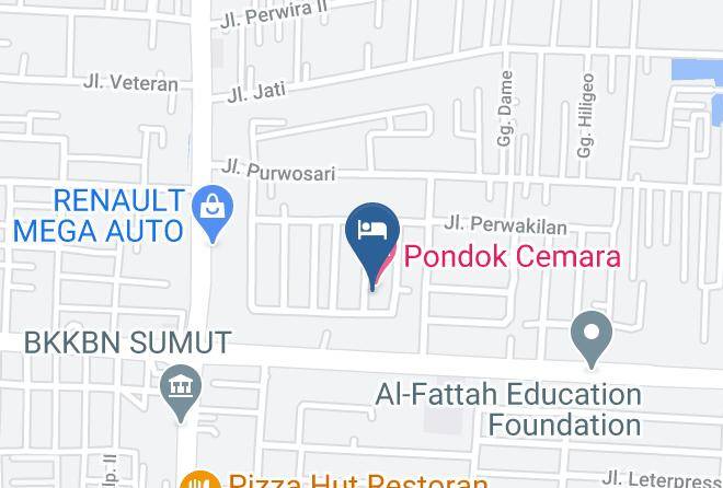 Kota Medan - Airy Eco Syariah Medan Timur Komplek Dprd Maps