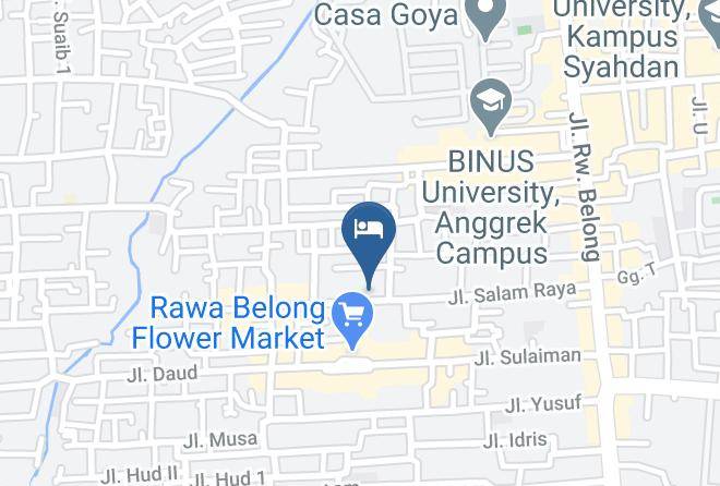 West Jakarta - Airy Eco Syariah Rawa Belong Salam Raya 70 Jakarta Maps