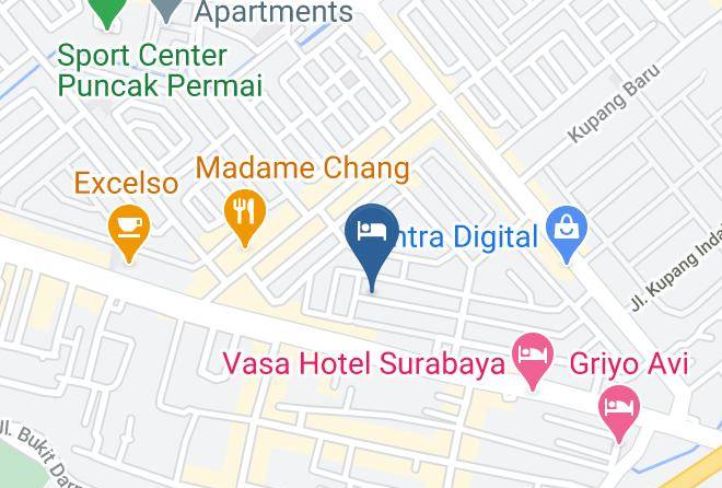 Kota Surabaya - Airy Eco Syariah Sukomanunggal Darmo Permai Timur Dua 72 Surabaya Maps
