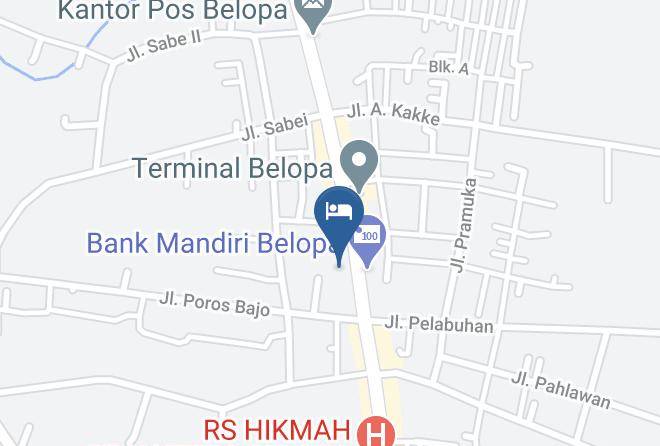 Luwu Regency - Airy Eco Syariah Sungai Pareman 28 Belopa Maps