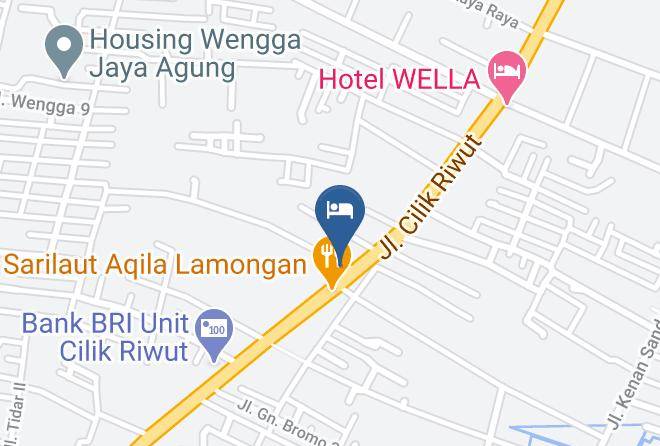 Kotawaringin Timur - Airy Eco Tjilik Riwut Km 2 5 Sampit Maps