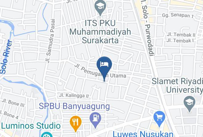 Surakarta - Airy Eco Unisri Kalingga Utara Satu Solo Maps