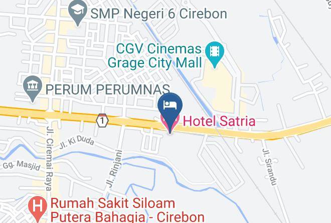 Kota Cirebon - Airy Grage City Ahmad Yani 39 Cirebon Maps