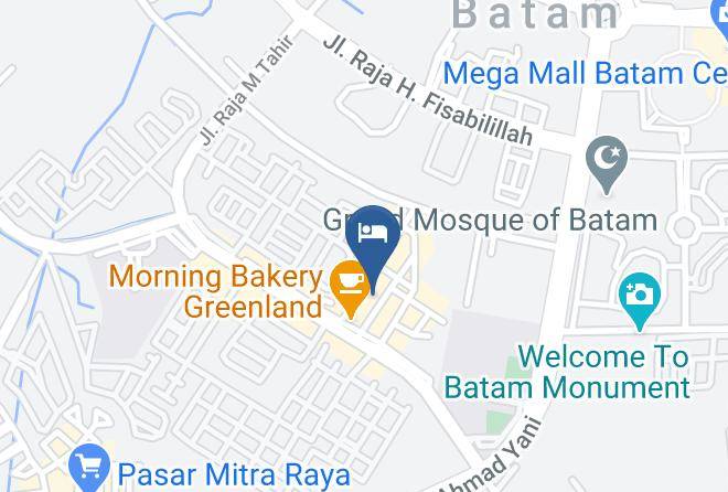 Batam - Airy Greenland Ahmad Yani Batam Maps